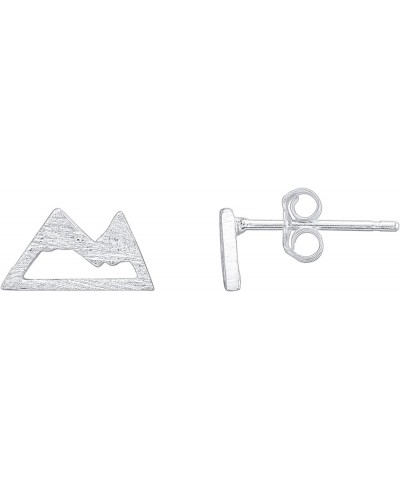 Mountain Stud Earrings - 925 Sterling Silver 925 Sterling Silver $11.37 Earrings