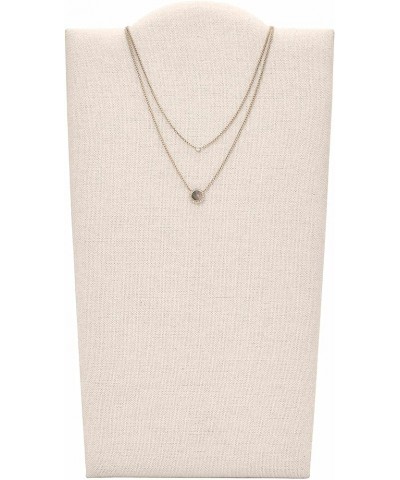 Women's Rose Gold-Tone Stainless Steel Pendant Chain Necklace for Women Rose Gold Gray Mother of Pearl $18.08 Necklaces