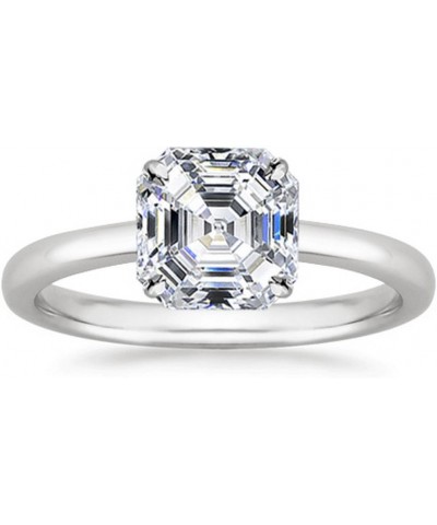 0.5 Carat to 1.5 Carat Lab Grown IGI Certified Solitaire Diamond Engagement Ring (G-H Color SI1-SI2 Clarity) 8 0.5 Carat Whit...