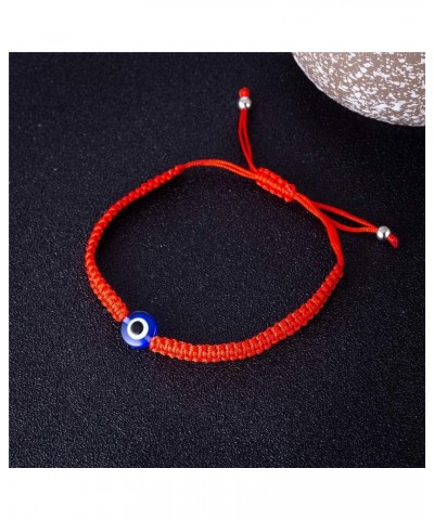 6pcs Red String Evil Eye Charm Bracelets for Women Men Teen Girls Boys Handmade Macrame Braided Kabbalah Bracelet for Protect...