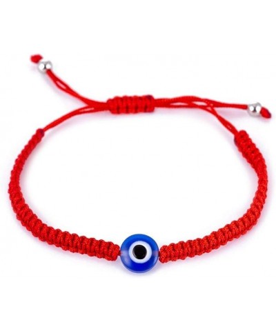 6pcs Red String Evil Eye Charm Bracelets for Women Men Teen Girls Boys Handmade Macrame Braided Kabbalah Bracelet for Protect...