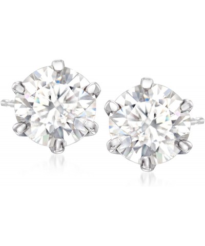 5.00 ct. t.w. Moissanite Stud Earrings in Sterling Silver $145.20 Earrings