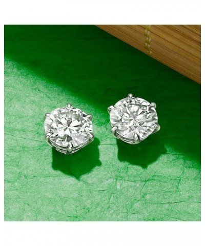 5.00 ct. t.w. Moissanite Stud Earrings in Sterling Silver $145.20 Earrings