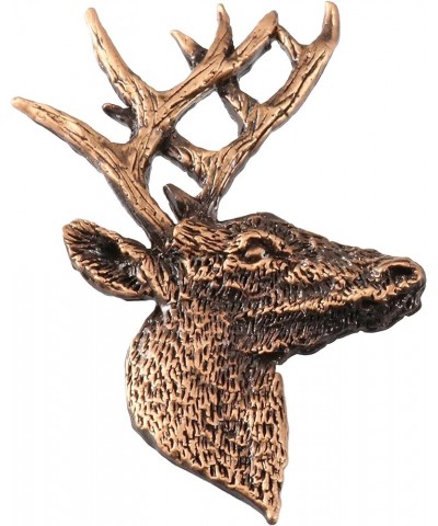 Handcrafted Deer and Elk Pins for Hunting Enthusiasts - Antler Shed, Bugling, Mule, Whitetail, Blacktail - Pewter, Copper, Go...