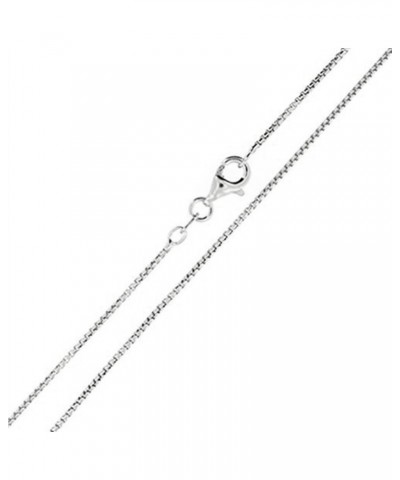 Sterling Silver Box Chain 1mm-12mm Made in Italy Solid 925 Womens Mens Necklace 14-30 1.1mm-24 $7.17 Necklaces