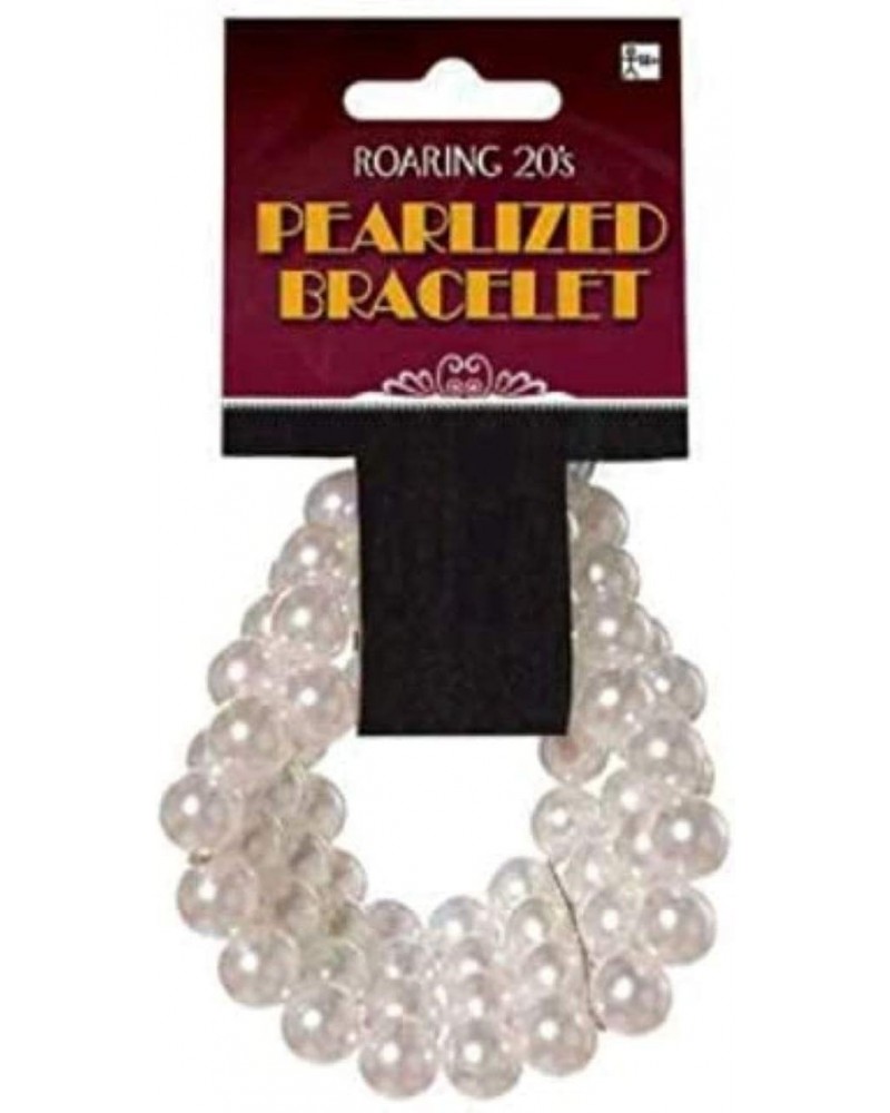 Faux Pearl Bracelet - 1 Pack, Elegant White Accessory, Perfect For Weddings & Formal Events $7.28 Bracelets