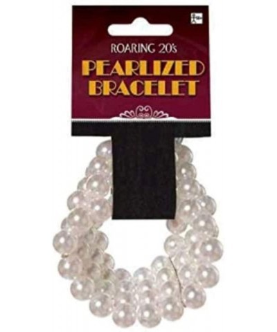 Faux Pearl Bracelet - 1 Pack, Elegant White Accessory, Perfect For Weddings & Formal Events $7.28 Bracelets