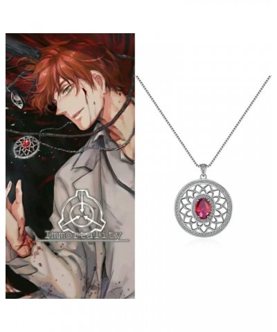 New 2024 Anime Scp 963 Bright Necklace James Bahir Cosplay Unisex Pendant Choker Jewelry Accessories Props Fashion Accessorie...