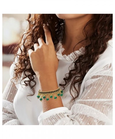 Colorful Boho Beach Bracelets Starfish Fashion Bracelets for Women and Girls Green $9.85 Bracelets