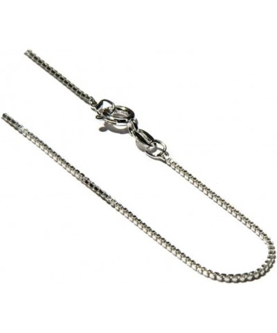 Sterling Silver Necklace1 mm Box Chain 20.0 Inches $6.43 Necklaces