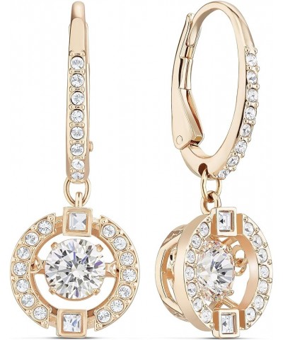 Sparking Dance Crystal Jewelry Collection, Gold Tone & Rose Gold Tone Finish Pierced Earrings - Clear Crystals $39.65 Necklaces