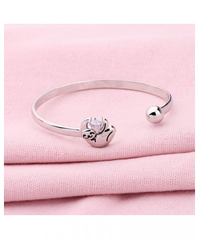 Sloth Charm Bracelet Sloth Gifts Lazy Bracelet Relax There's Always Tomorrow Gifts for Women Silver $10.26 Bracelets