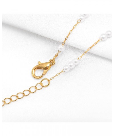 Pearl Belly Body Chains Gold Waist Chain Beach Bikini Fashion Body Jewelry Accessories for Women and Girls $7.55 Body Jewelry