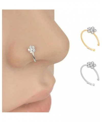 6MM Filled Tragus Earring for Women Non Piercing Clip Earing Ear Cuff Simple (Metal Color : 0010L Silver) $8.24 Earrings