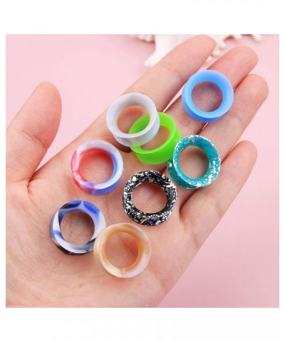 Silicone Gauges Flexible Tunnels 6g-1'' Ear Gauges Flesh Tunnels 16Pcs Ear Plugs Body Piercing Jewelry 6g(4mm) $8.95 Body Jew...