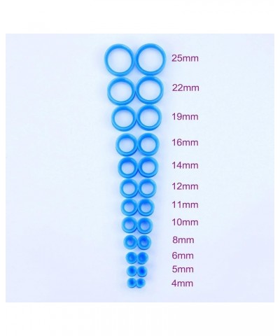 Silicone Gauges Flexible Tunnels 6g-1'' Ear Gauges Flesh Tunnels 16Pcs Ear Plugs Body Piercing Jewelry 6g(4mm) $8.95 Body Jew...