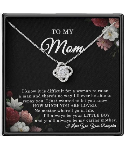 To My Beautiful Mom Necklace, Gift For Mom From Daughter, Meaningful Gifts For Mother, Mom Gift, Unique Mother's Day Gift Ide...