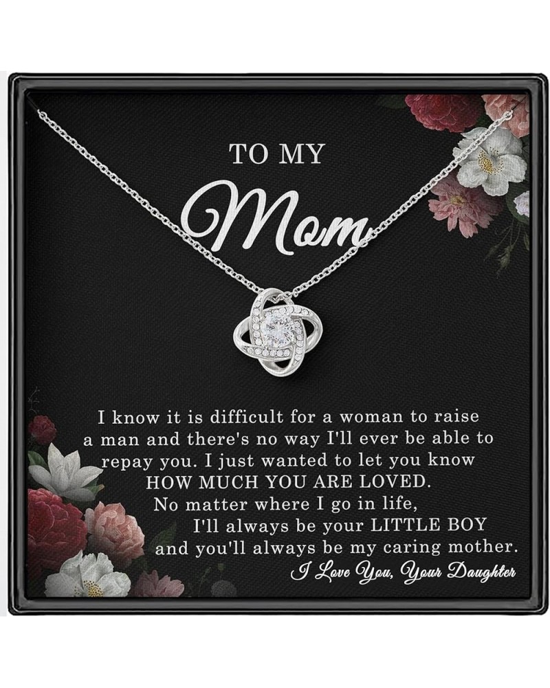 To My Beautiful Mom Necklace, Gift For Mom From Daughter, Meaningful Gifts For Mother, Mom Gift, Unique Mother's Day Gift Ide...