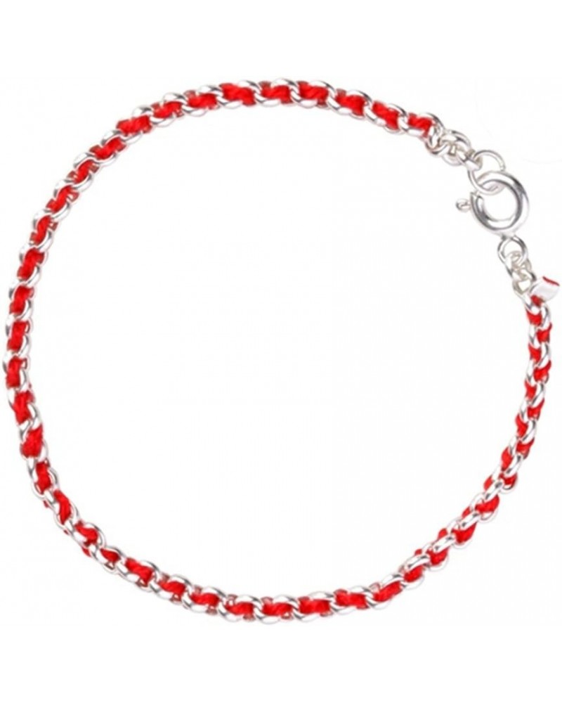 Kabbalah Red String Bracelet Sterling Silver 7 inch $42.92 Bracelets