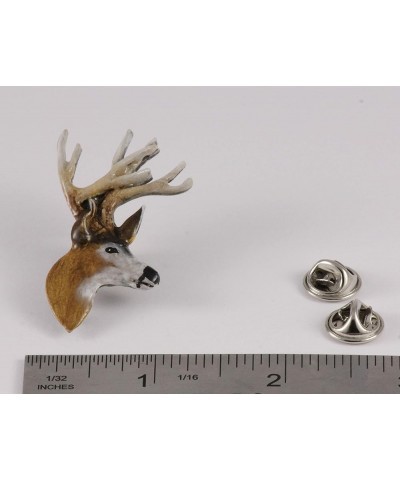 Handcrafted Deer and Elk Pins for Hunting Enthusiasts - Antler Shed, Bugling, Mule, Whitetail, Blacktail - Pewter, Copper, Go...