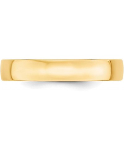 14K Yellow Gold 4mm Comfort Fit Wedding Band Ring Sizes 4 to 14 $151.99 Rings