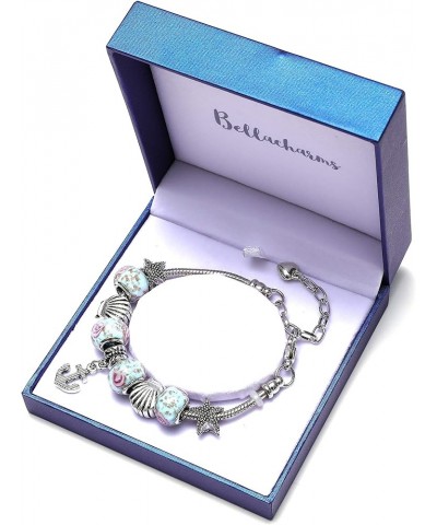 Original Bracelet Collection Fashion Jewelry 20 Styles Light Blue Charms with Anchor $7.41 Bracelets