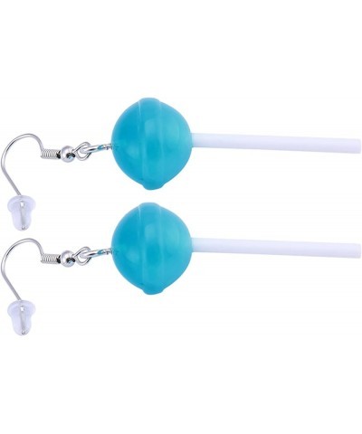 Dearanswer Creative Round Lollipop Drop Earring Cute Candy Funny Simulation Food Dangle Earring Friendship Personality Long E...