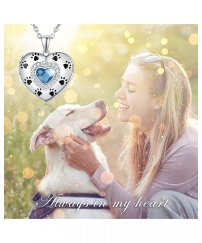 Locket Necklace 925 Sterling Silver Photo Heart Locket Necklace Hold Picture Locket Memorial Jewelry Gifts for Mom Daughter W...