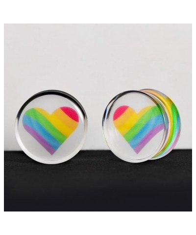 2 PCS Resin Acrylic Transparent Screw Tunnels Ear Expander Stretcher Piercing Ear Gauges 10mm PO-D3188 $9.12 Body Jewelry