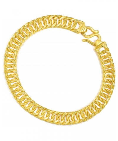 999.9 24K Gold Price-by-Weight 15.34g Gold Bracelet (18 CM) for Men and Women 28352B $578.76 Bracelets