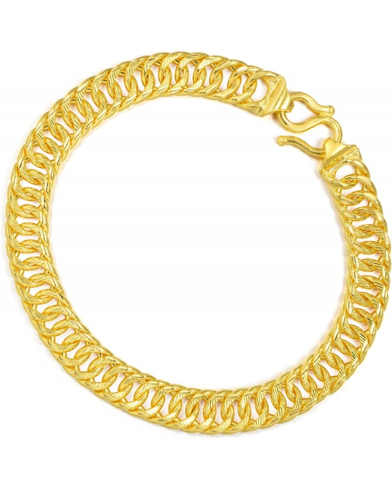 999.9 24K Gold Price-by-Weight 15.34g Gold Bracelet (18 CM) for Men and Women 28352B $578.76 Bracelets