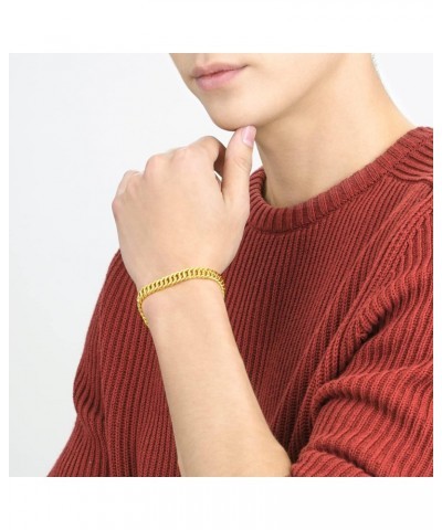 999.9 24K Gold Price-by-Weight 15.34g Gold Bracelet (18 CM) for Men and Women 28352B $578.76 Bracelets