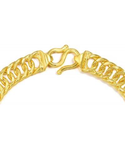 999.9 24K Gold Price-by-Weight 15.34g Gold Bracelet (18 CM) for Men and Women 28352B $578.76 Bracelets