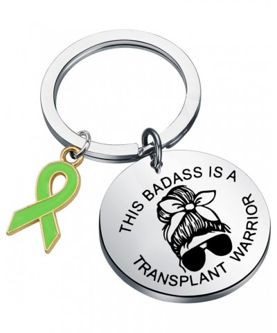 Funny Transplant Gift This Badass is A Transplant Warrior Keychain for Heart Liver Transplant Fighter This Badass $11.34 Pend...