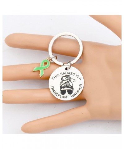 Funny Transplant Gift This Badass is A Transplant Warrior Keychain for Heart Liver Transplant Fighter This Badass $11.34 Pend...