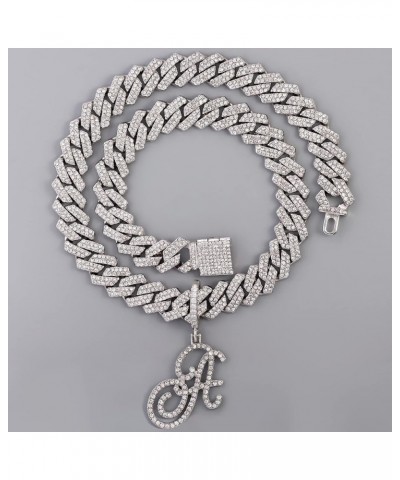 Adult Women's Gold and Silver Zinc Chain Necklace with Cursive Links Silver A $10.12 Necklaces