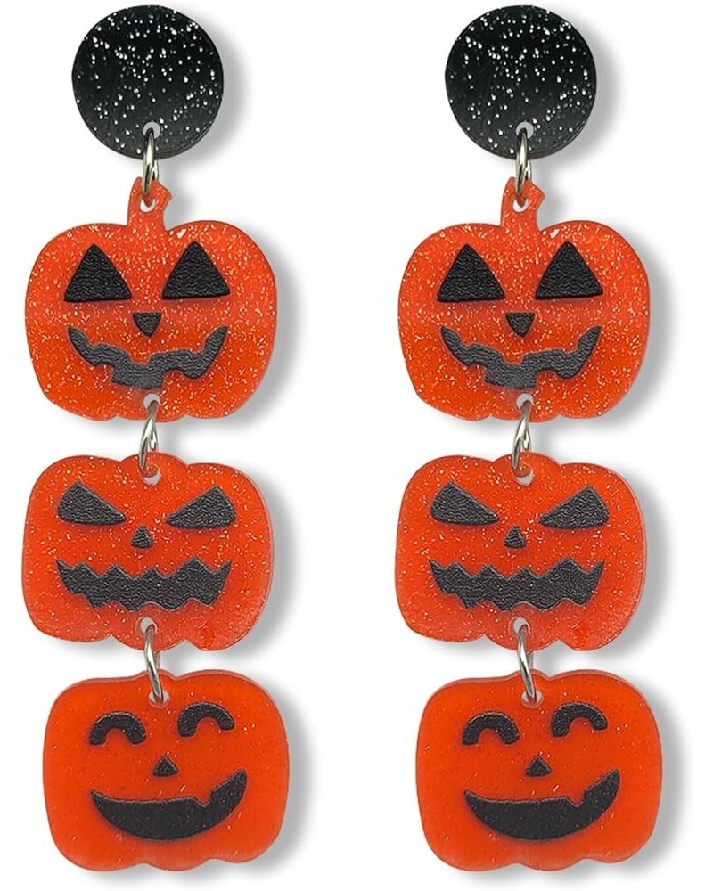 Halloween Earrings for Women Halloween CZ Spider Earrings Halloween Dangle Earrings Halloween Jewelry Gifts for Women Teen Gi...