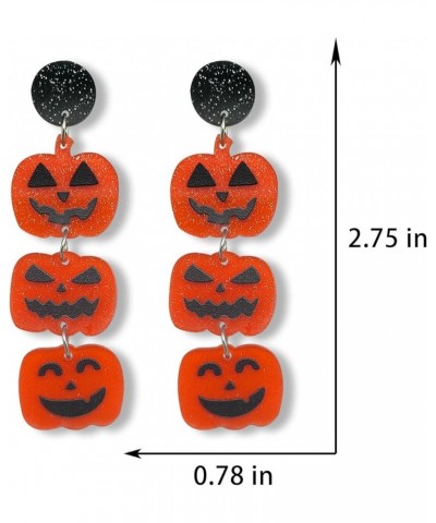 Halloween Earrings for Women Halloween CZ Spider Earrings Halloween Dangle Earrings Halloween Jewelry Gifts for Women Teen Gi...