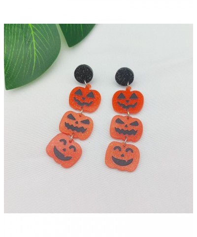 Halloween Earrings for Women Halloween CZ Spider Earrings Halloween Dangle Earrings Halloween Jewelry Gifts for Women Teen Gi...