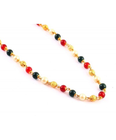 Mandi golden Chain Necklace for women and men Multi color-1 $8.54 Necklaces