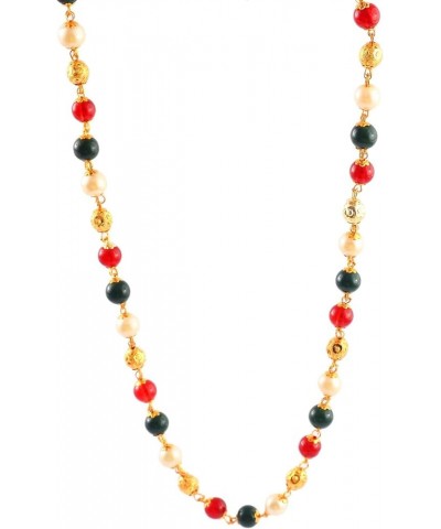 Mandi golden Chain Necklace for women and men Multi color-1 $8.54 Necklaces