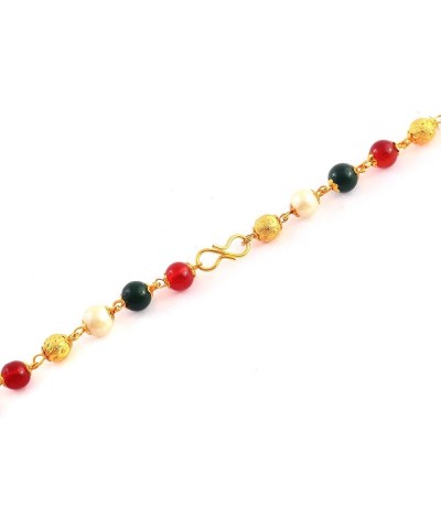 Mandi golden Chain Necklace for women and men Multi color-1 $8.54 Necklaces