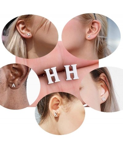 3Pack Initial Jewelry Sets Rings Uppercase Pendant Necklace Earrings Studs Women Girls Accessories A $8.84 Jewelry Sets