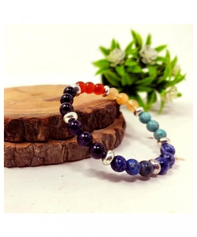 Gemstone Bracelets for Women & Men, Healing Crystal Bracelet for Meditation, Reiki & Yoga, Gemstone Beaded Bracelet of Births...