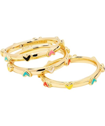 Haven Ring Set of 3 8 Gold Multi Mix $32.50 Rings