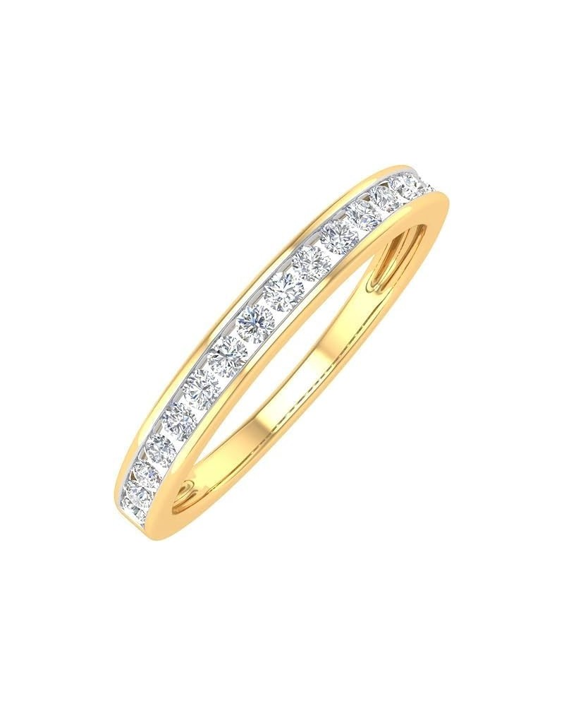 1/2-2.5 Carat Channel Set LAB GROWN Diamond Ladies Anniversary Wedding Band in 10K White Gold 5.5 Yellow Gold $507.76 Rings