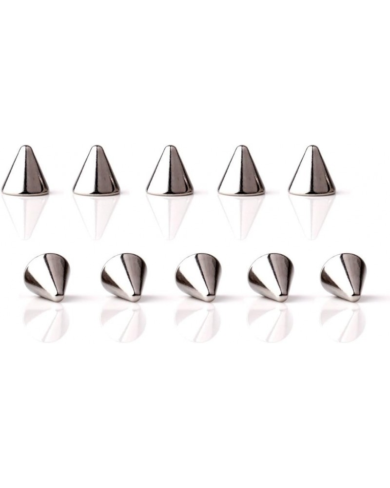 Replacement Spikes Cone Body Jewelry Piercing Barbell Parts 16G 14G Pack of 10 10pcs 16G 6mm $6.50 Body Jewelry