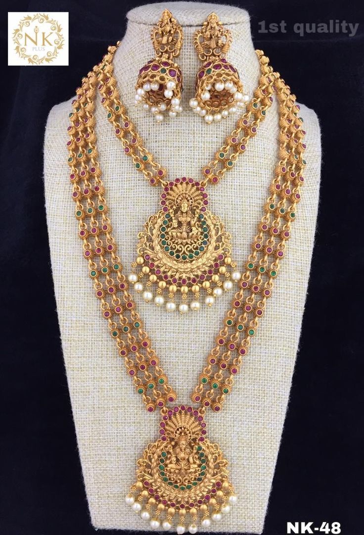 Haram Luxury Moon Pendant Necklace Set
