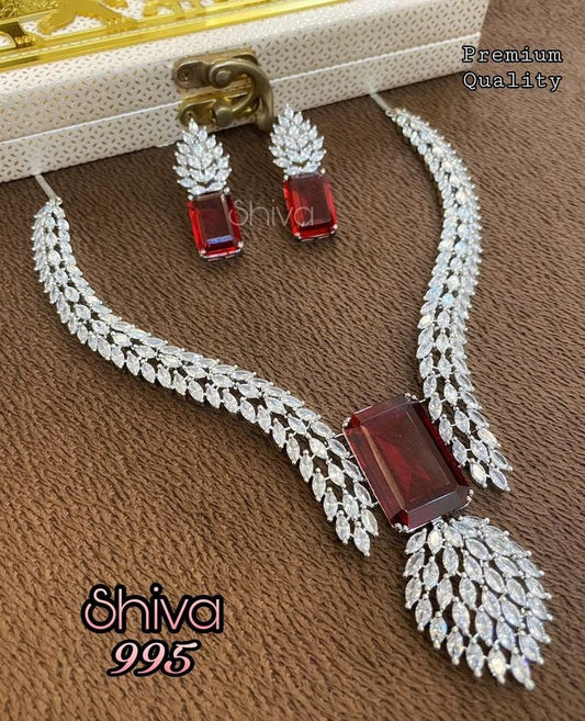 Haram Feminine floral design Necklace