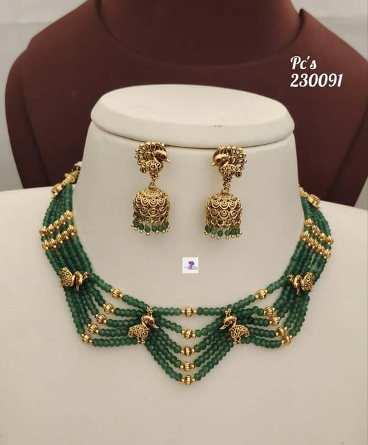 Rajputi Jewellery Set Combo Of Earrings